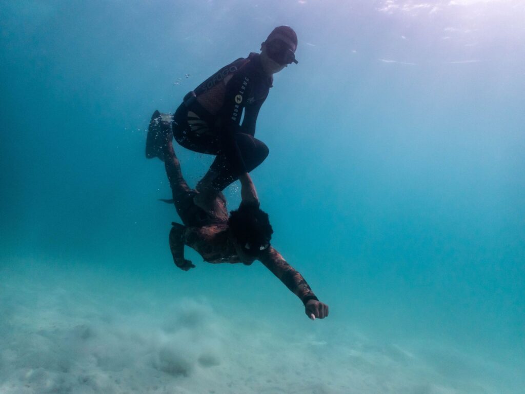 Underwater Freediving Photography Mauritius