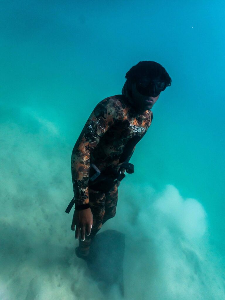 Underwater Freediving Photography Mauritius