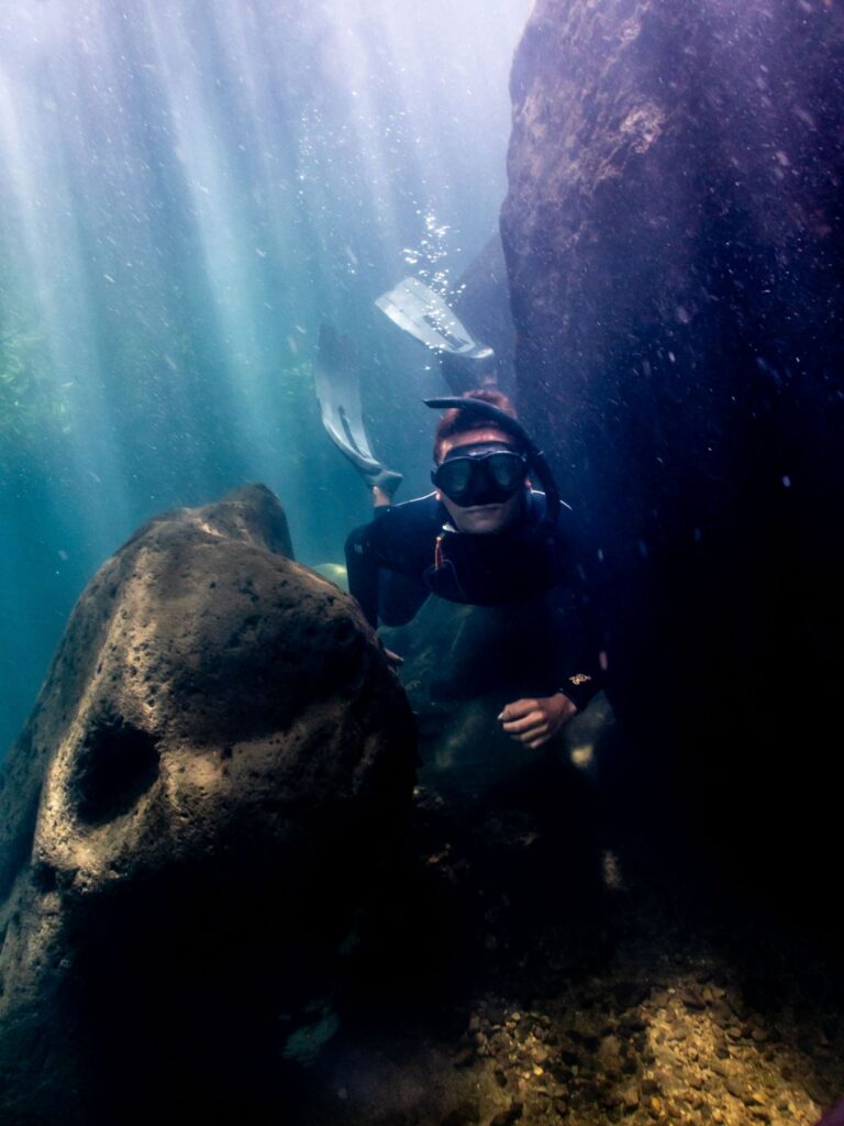 Underwater Freediving Photography Mauritius