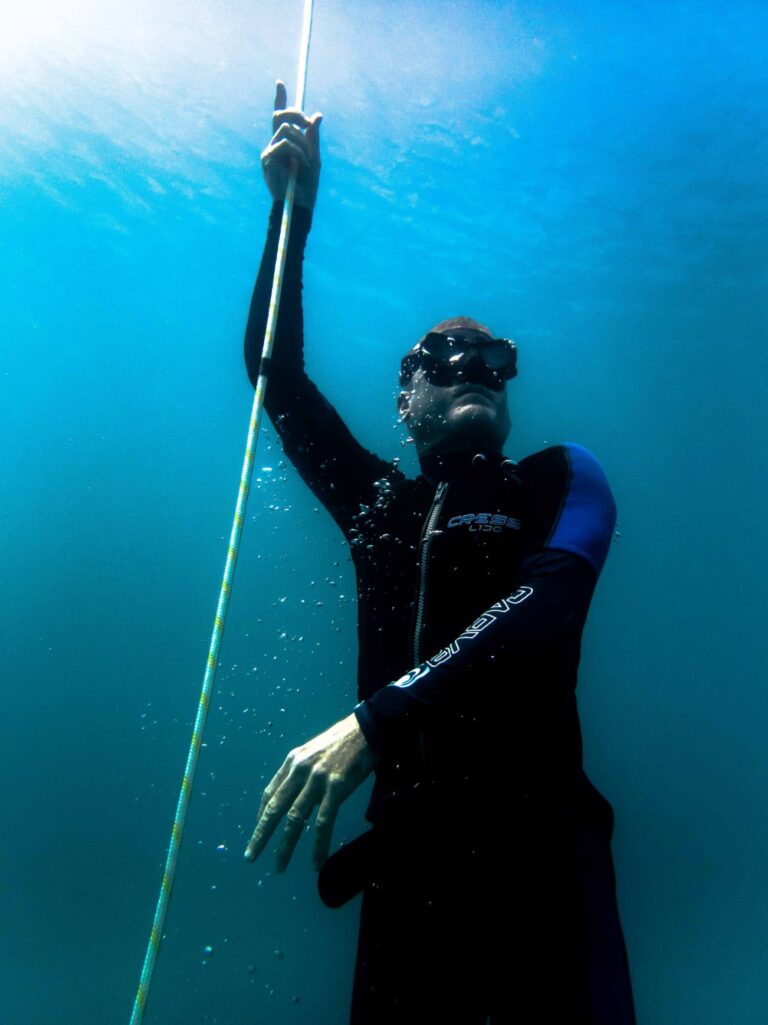 Underwater Freediving Photography Mauritius