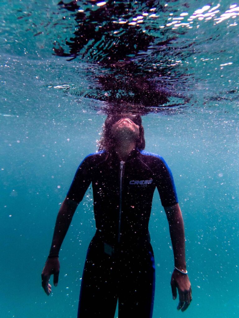 Underwater Freediving Photography Mauritius