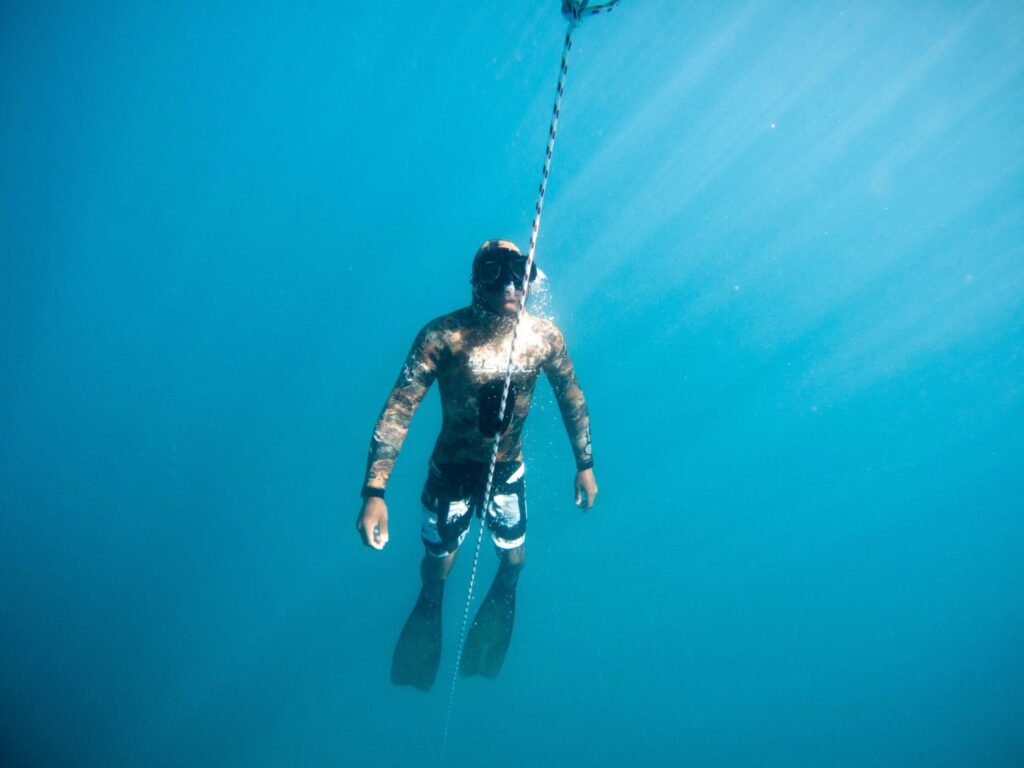 Underwater Freediving Photography Mauritius