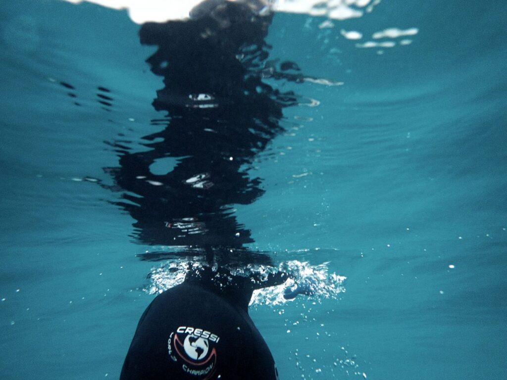 Underwater Freediving Photography Mauritius