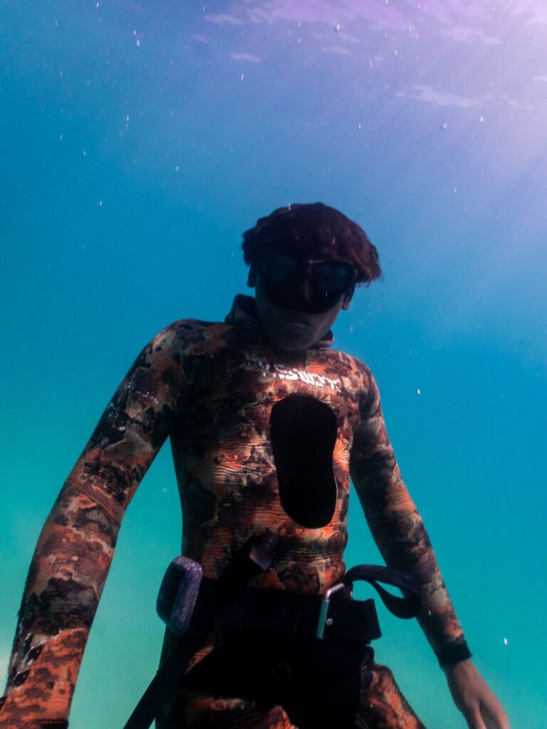 Underwater Freediving Photography Mauritius